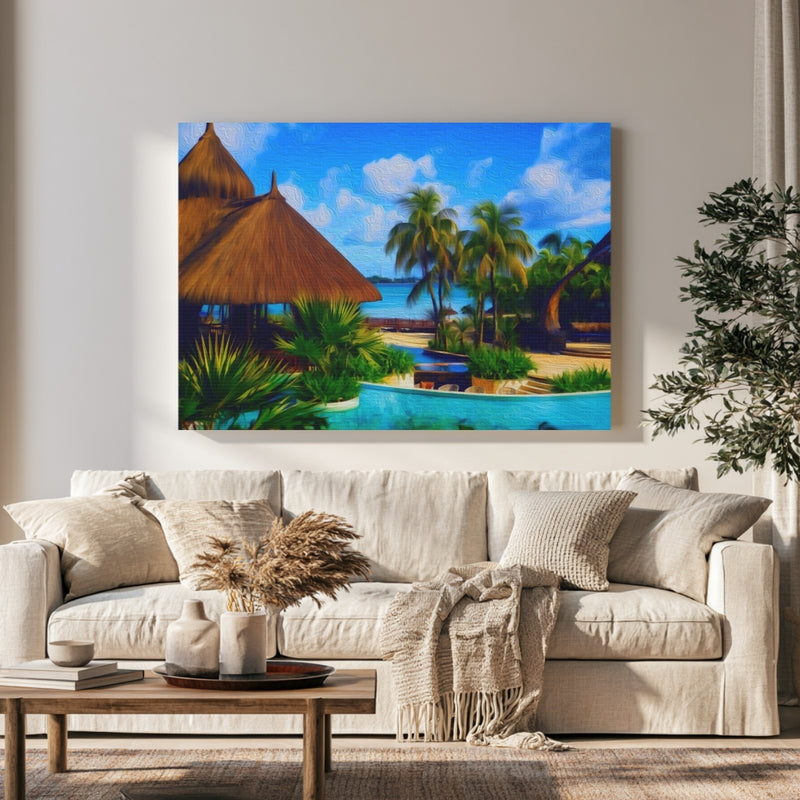 Luxury Lagoon Resort Pool & Bungalows — Mauritius, view 1