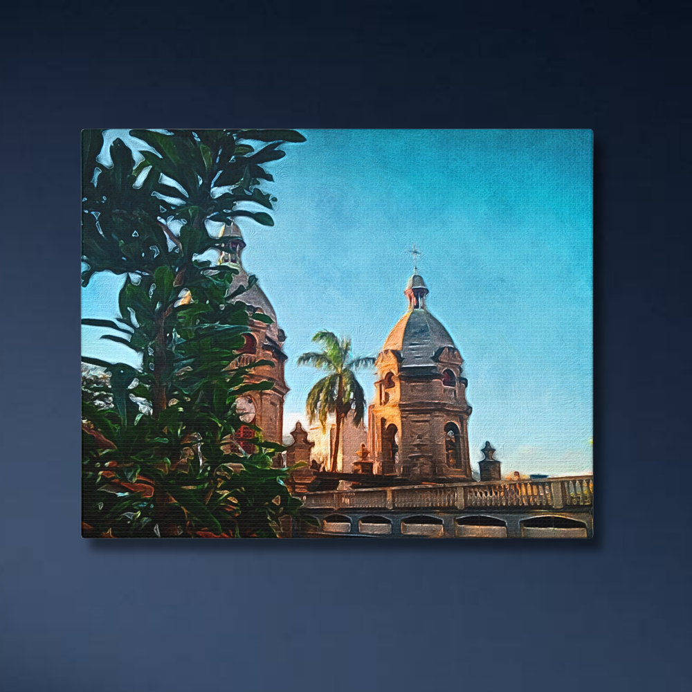 Medellín, Colombia | Original Series Canvas detail