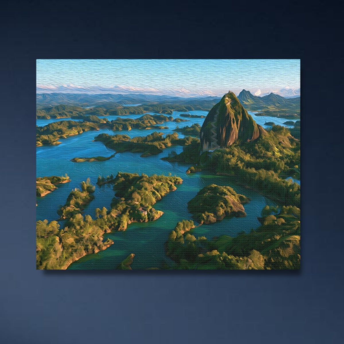 El Peñol Rock Guatapé Reservoir — Medellín, Colombia, study 4