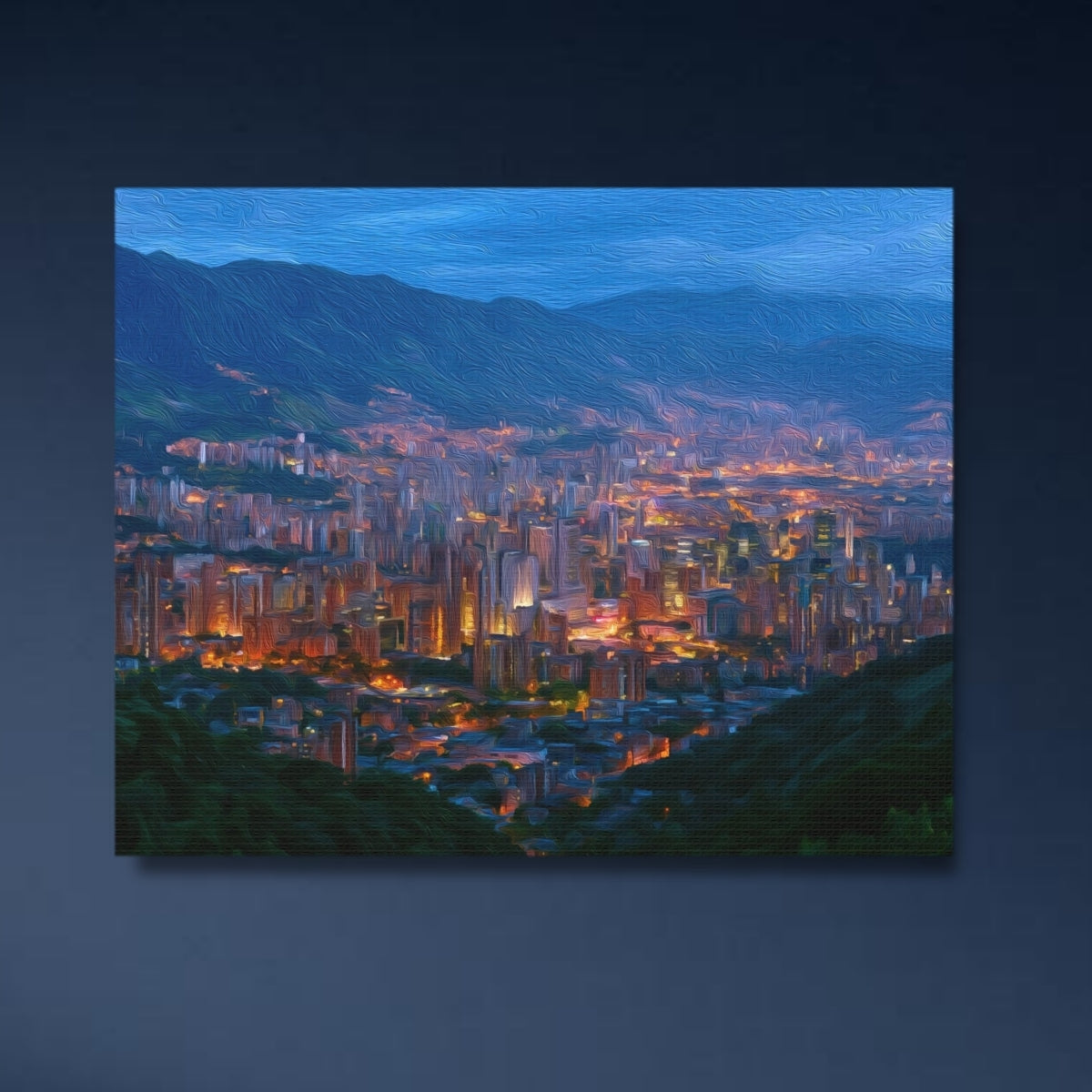 Medellín Valley City Panorama — Medellín, Colombia, study 4