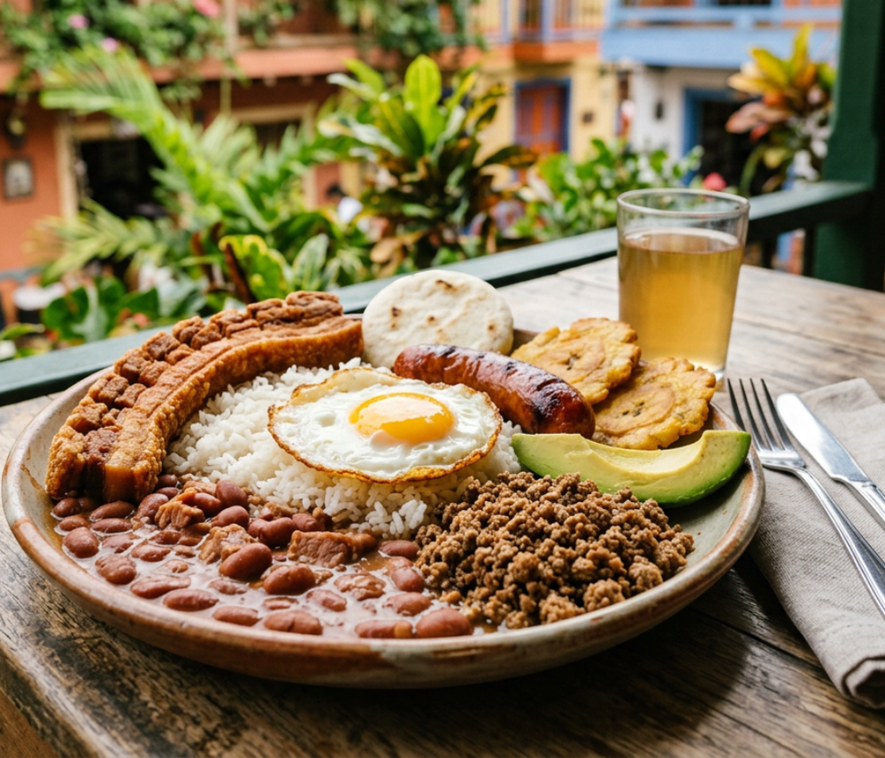 Local cuisine study in Medellin El Poblado, Colombia
