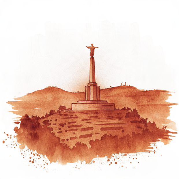 Medellin El Poblado watercolor