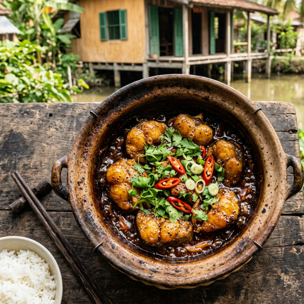 Local cuisine study in Mekong Delta