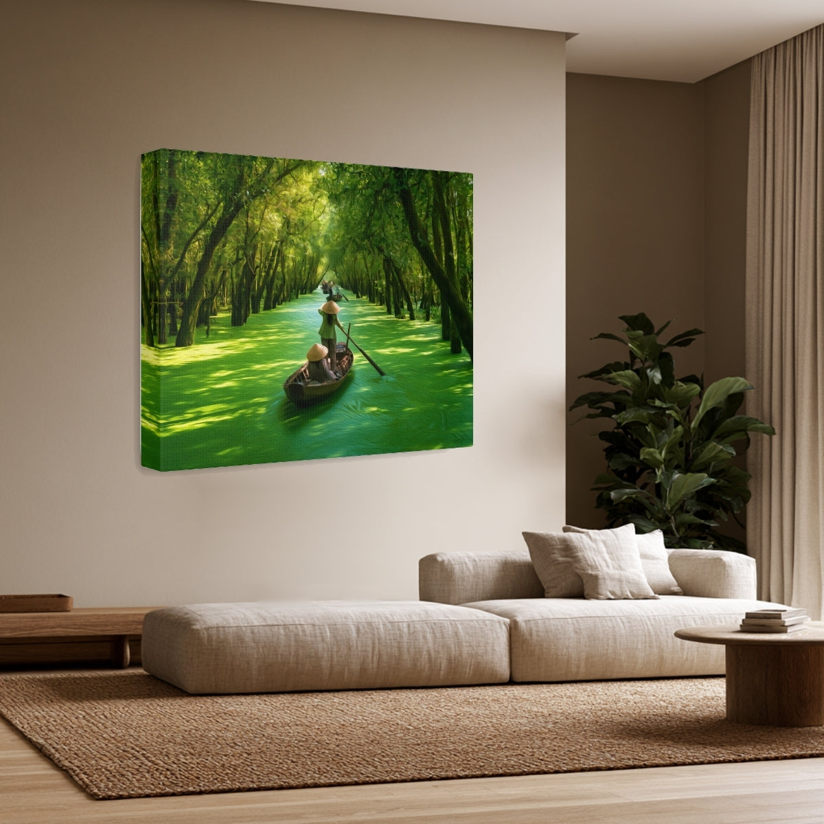 Tra Su Flooded Forest — Mekong Delta, view 2