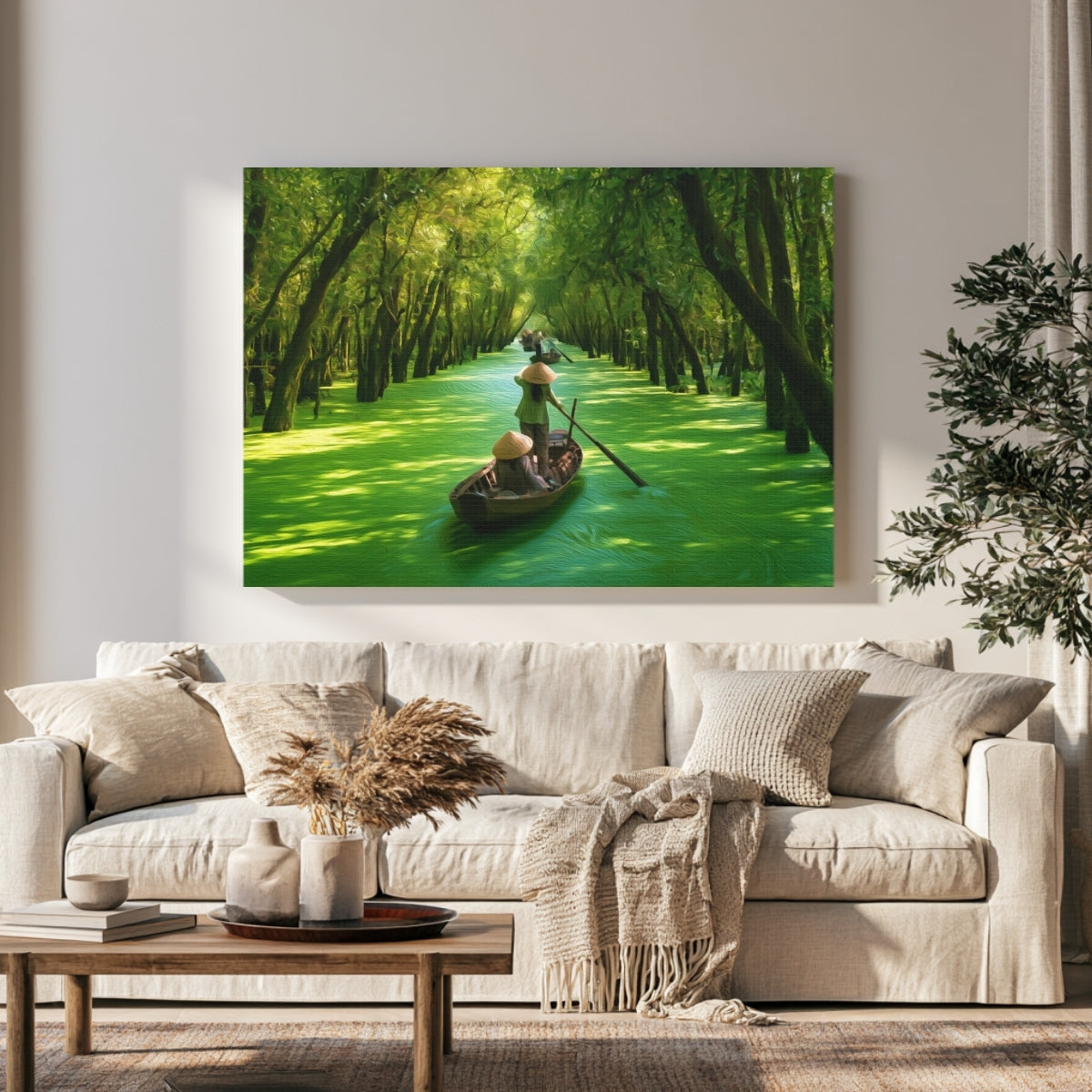 Tra Su Flooded Forest — Mekong Delta, view 1