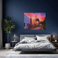 Colonial Street at Sunset — study 2 thumbnail