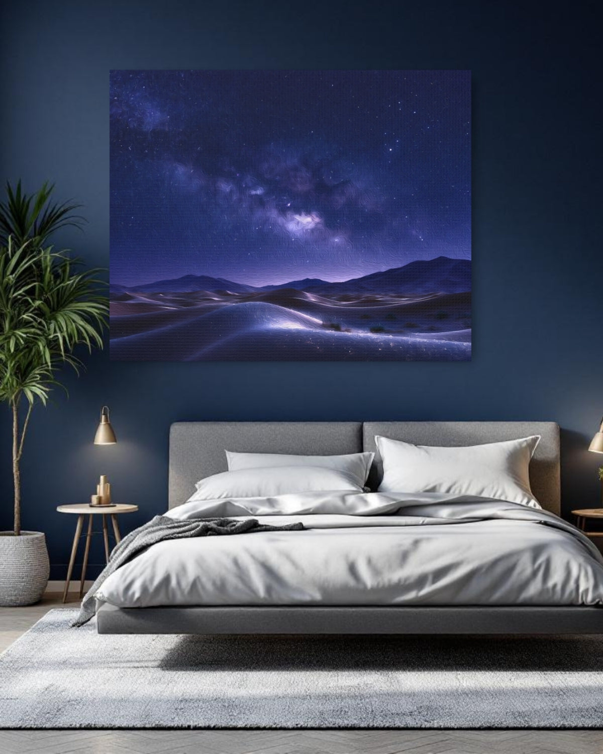 Merzouga Erg Chebbi Dunes Night Sky — Merzouga, Morocco, study 1