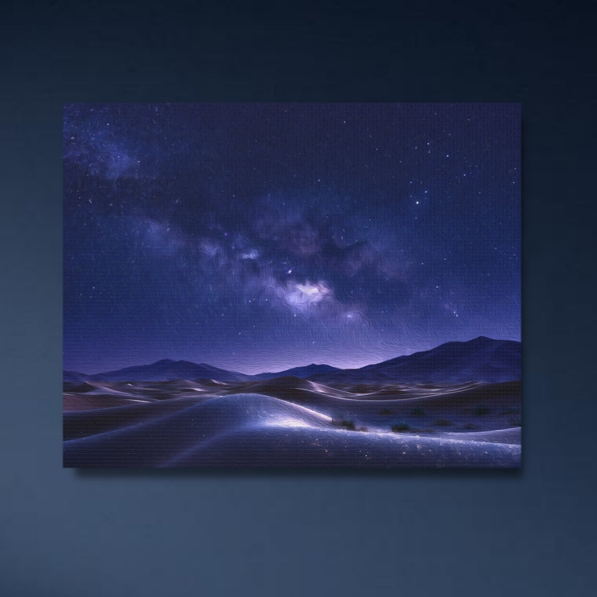 Merzouga Erg Chebbi Dunes Night Sky — Merzouga, Morocco, study 4