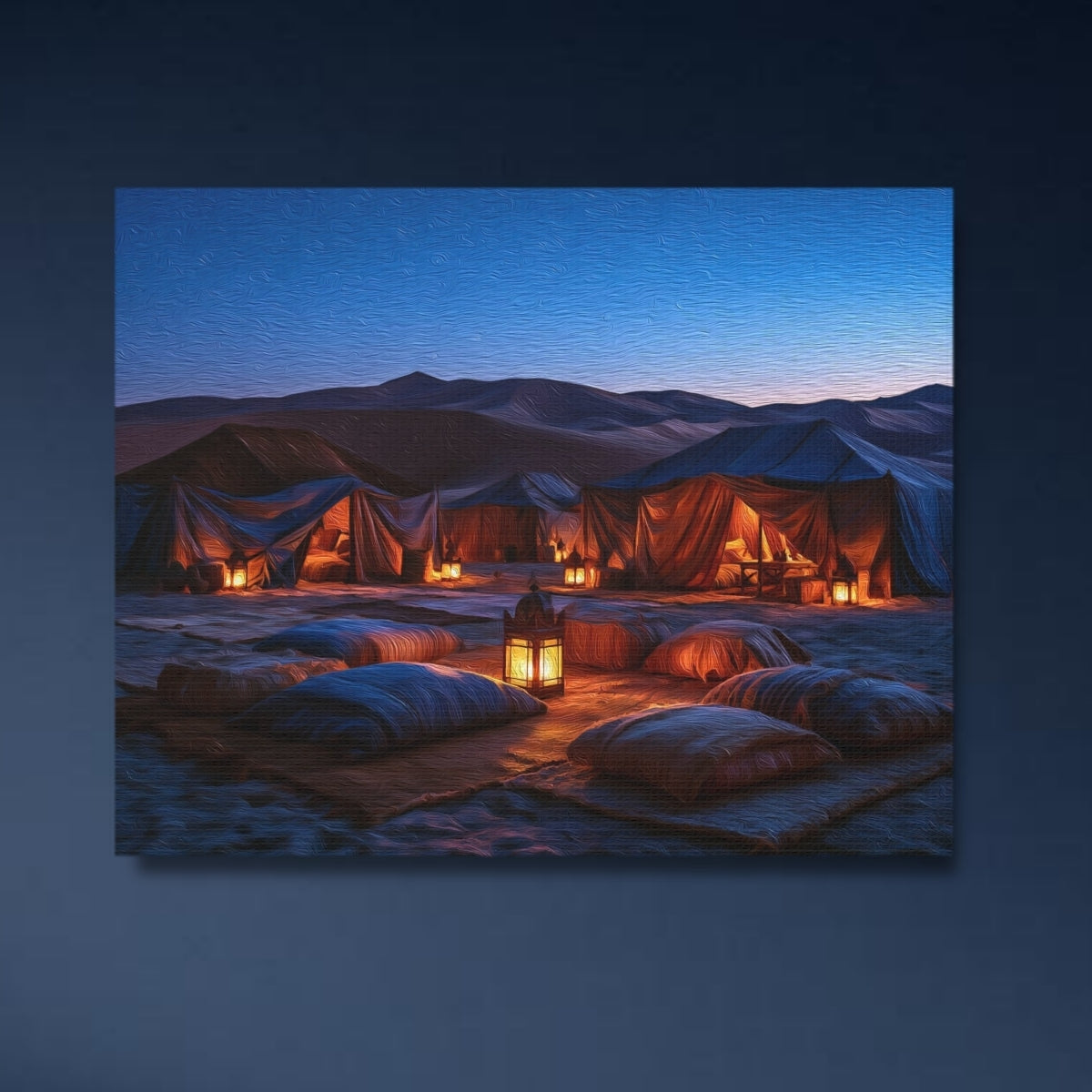 Sahara Desert Berber Camp — Merzouga, Morocco, study 4