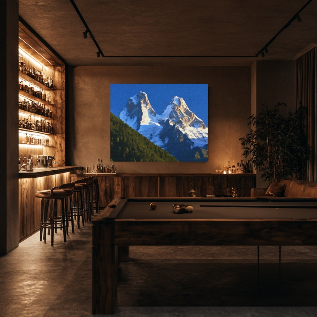 Ushba Twin Peaks Svaneti — Mestia, Georgia, view 5