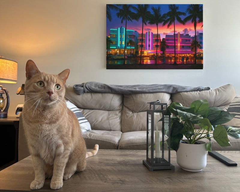 Ocean Drive Neon Strip — Miami, Florida, view 2