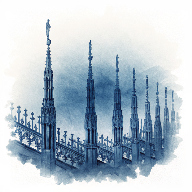 Milan watercolor