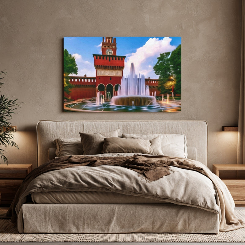Sforza Castle Clock Tower — Milan, Italy, view 6