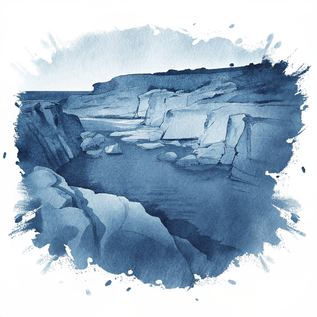 Milos watercolor