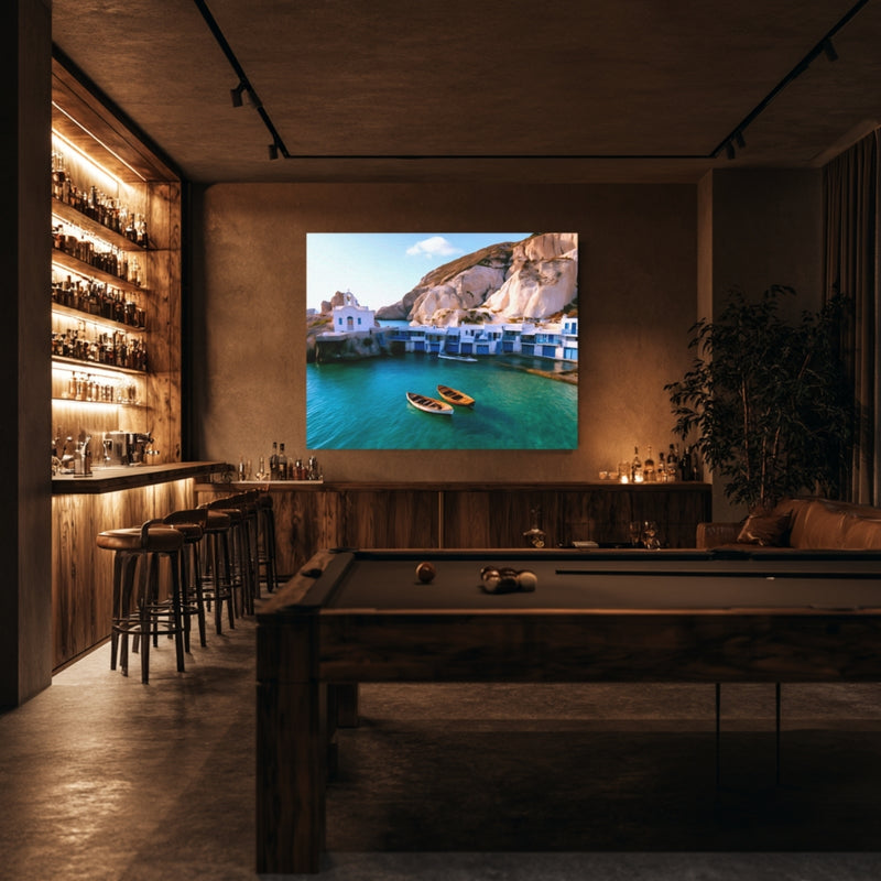 Firopotamos Fishing Village Cove — Milos, Greece, view 7