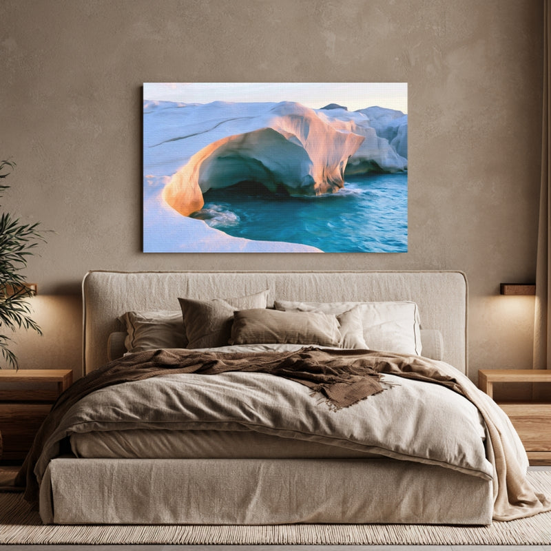 Sarakiniko Beach Sea Caves — Milos, Greece, view 6