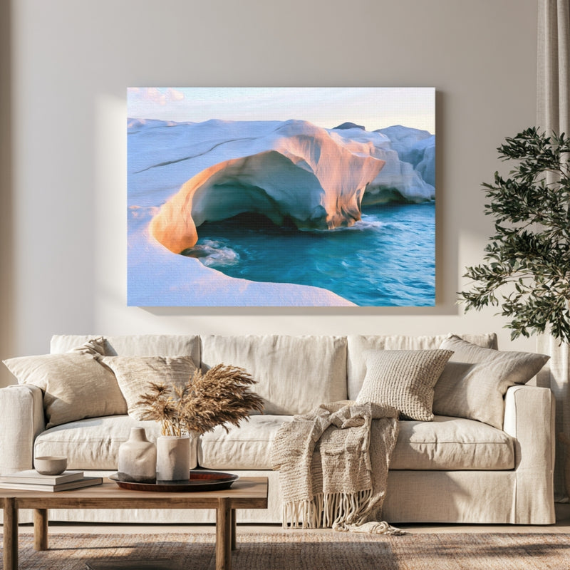Sarakiniko Beach Sea Caves — Milos, Greece, view 1