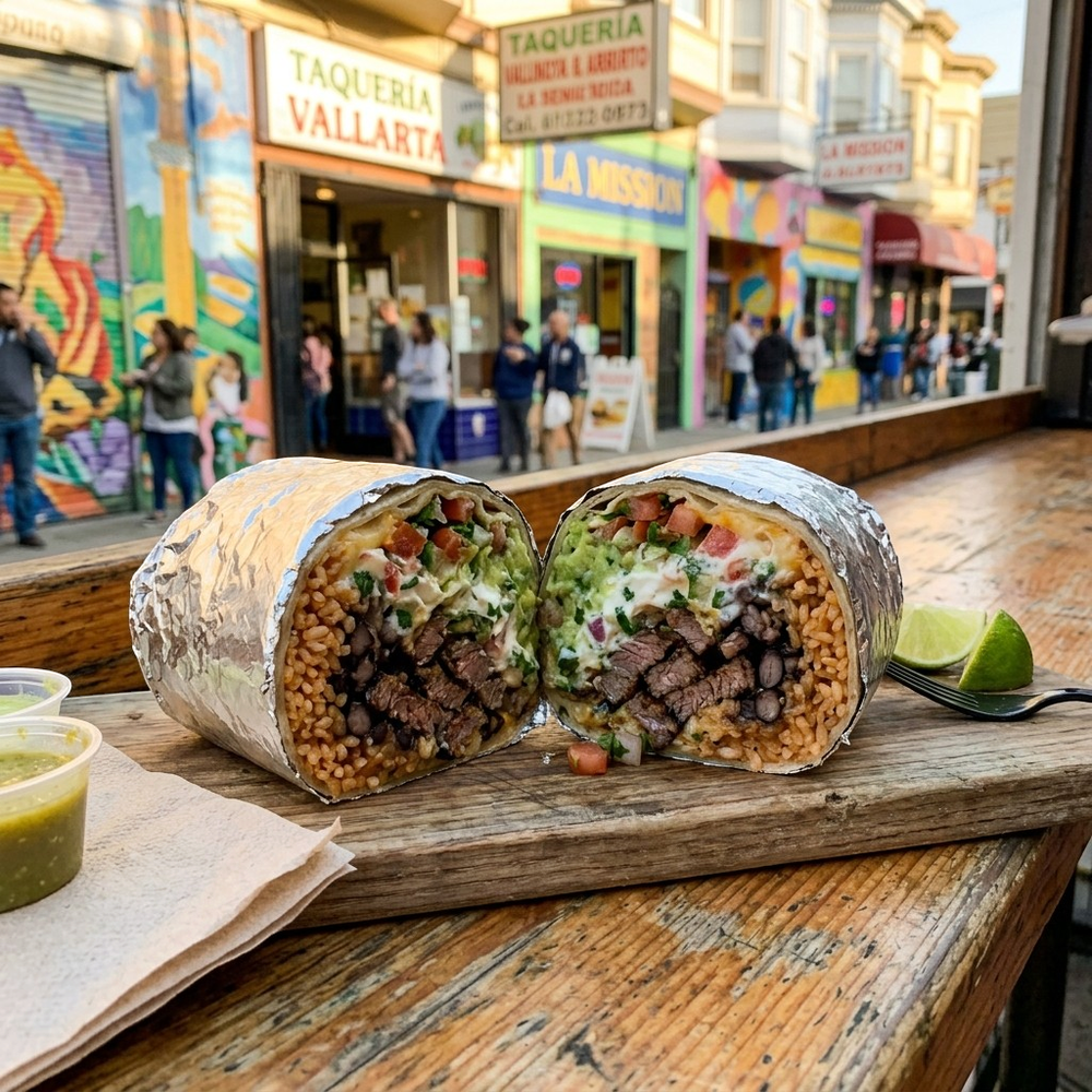 Local cuisine study in Mission District, San Francisco