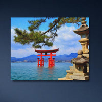 Floating Torii Gate — close-up thumbnail
