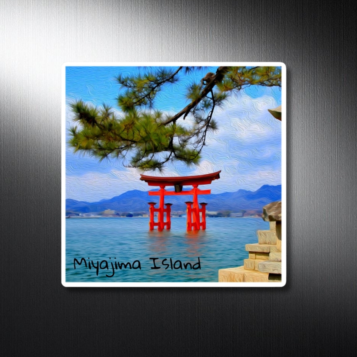 Floating Torii Gate — Miyajima Island, Japan, study 1