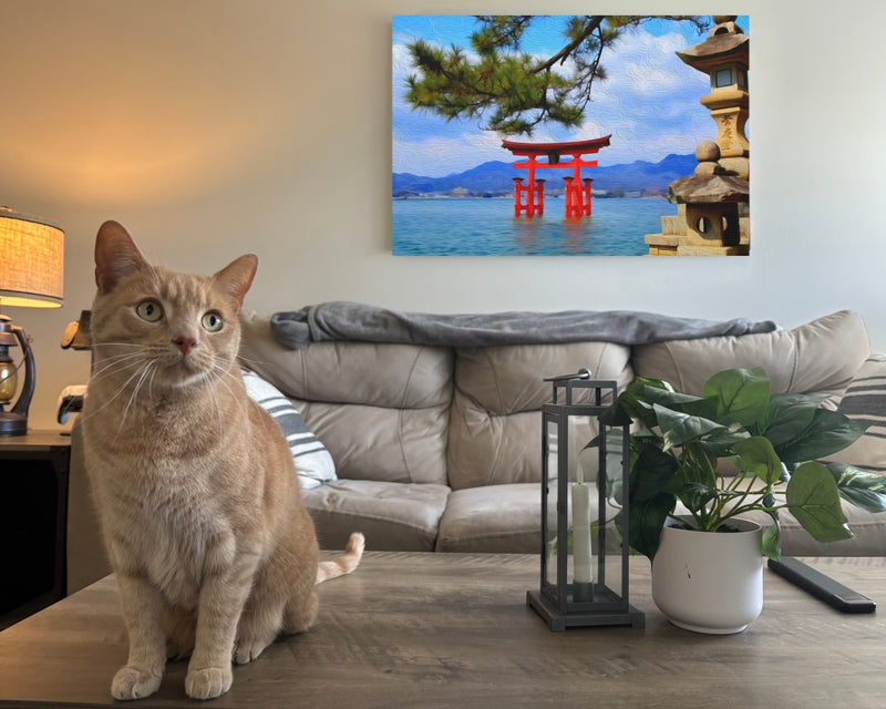 Floating Torii Gate — Miyajima Island, Japan, view 2