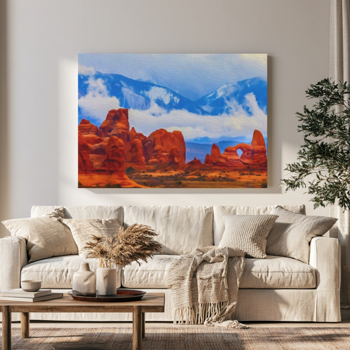 Turret Arch Red Rocks — Moab, Utah, view 1