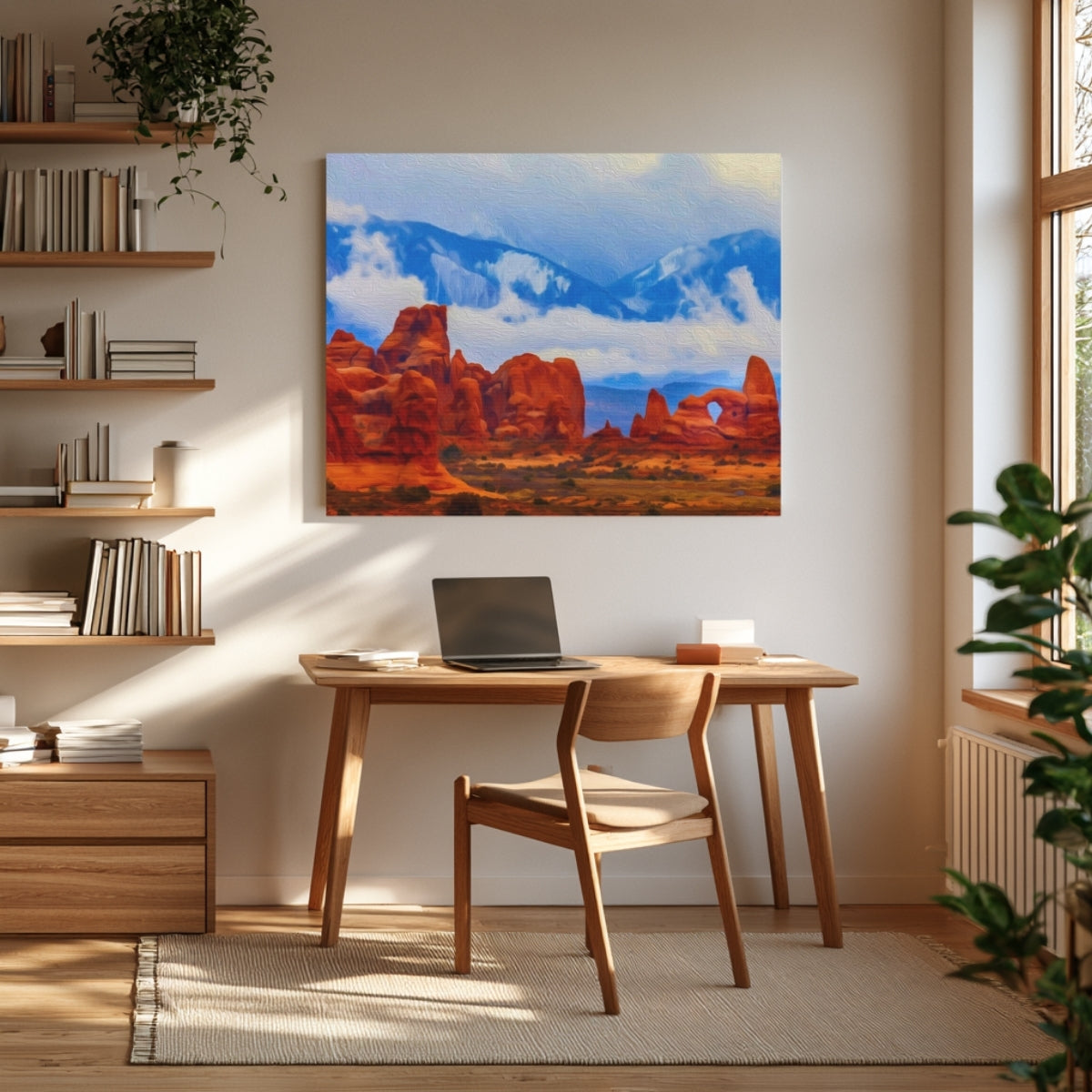 Turret Arch Red Rocks — Moab, Utah, view 3