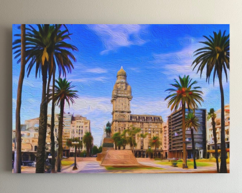 Plaza Independencia & Palacio Salvo — Montevideo, Uruguay