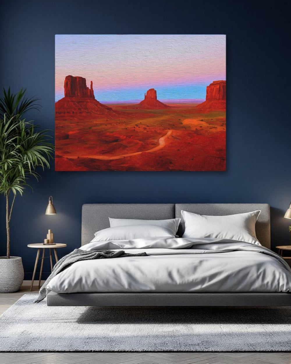 Monument Valley, Arizona | Monument Valley Buttes Vista | Original Series Gallery Canvas detail