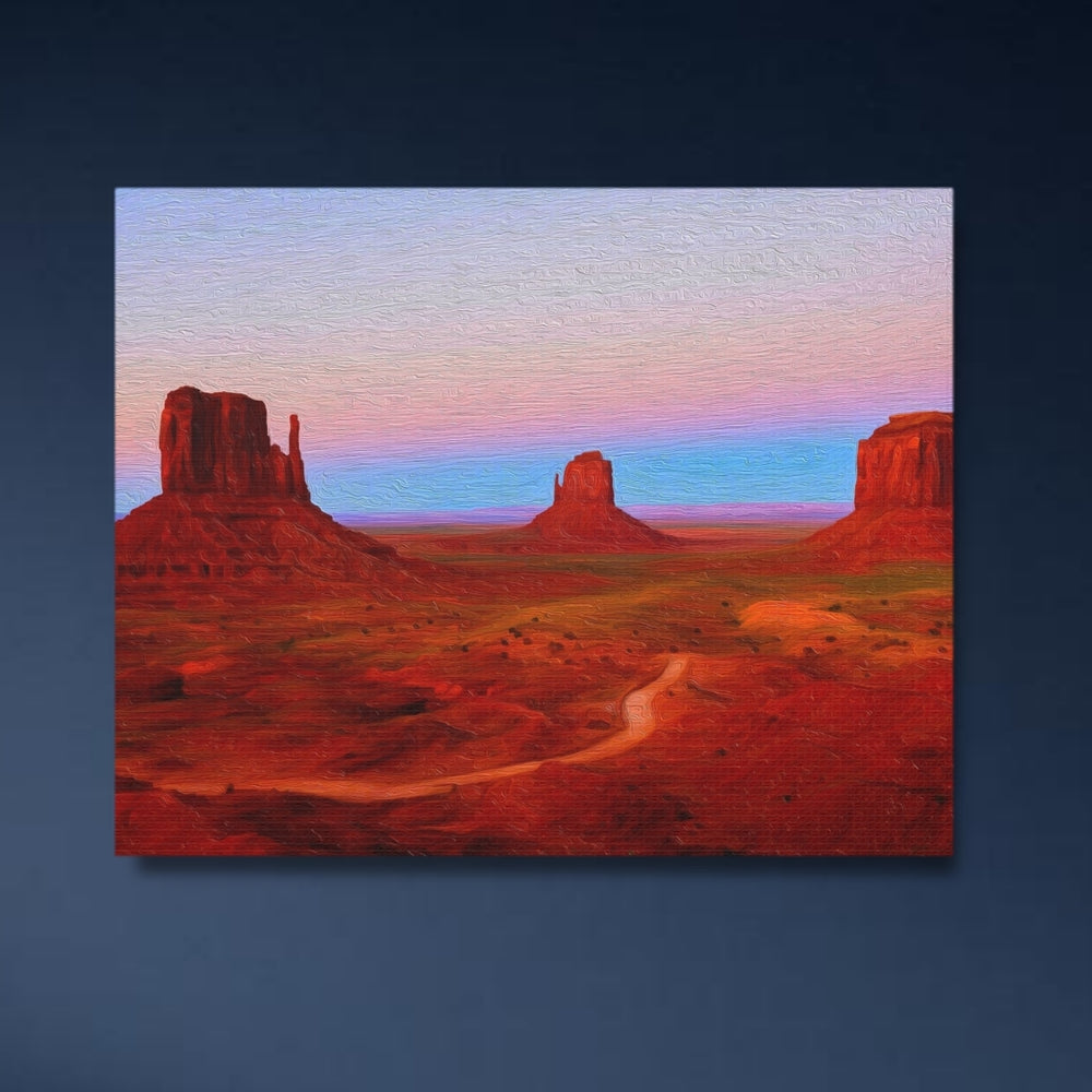 Monument Valley, Arizona | Monument Valley Buttes Vista | Original Series Gallery Canvas detail