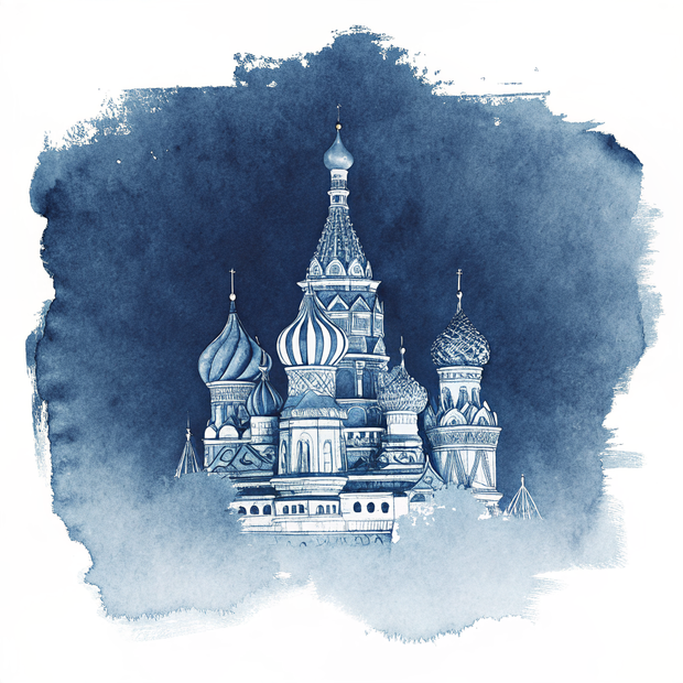 Moscow watercolor