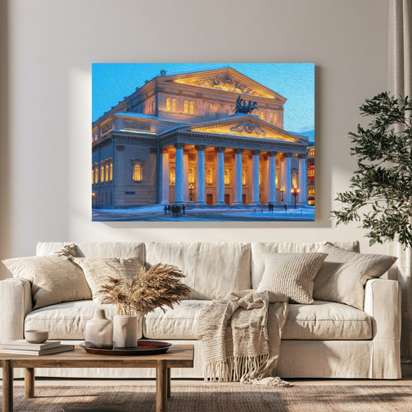 Moscow, Russia | Bolshoi Theatre Moscow | Original Series Gallery Canvas