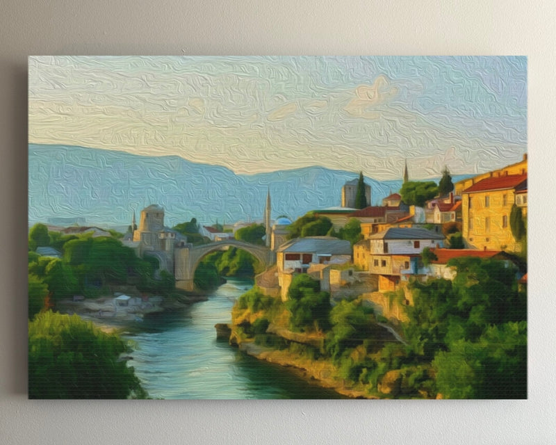 Old Bridge and Neretva — Mostar, Bosnia and Herzegovina