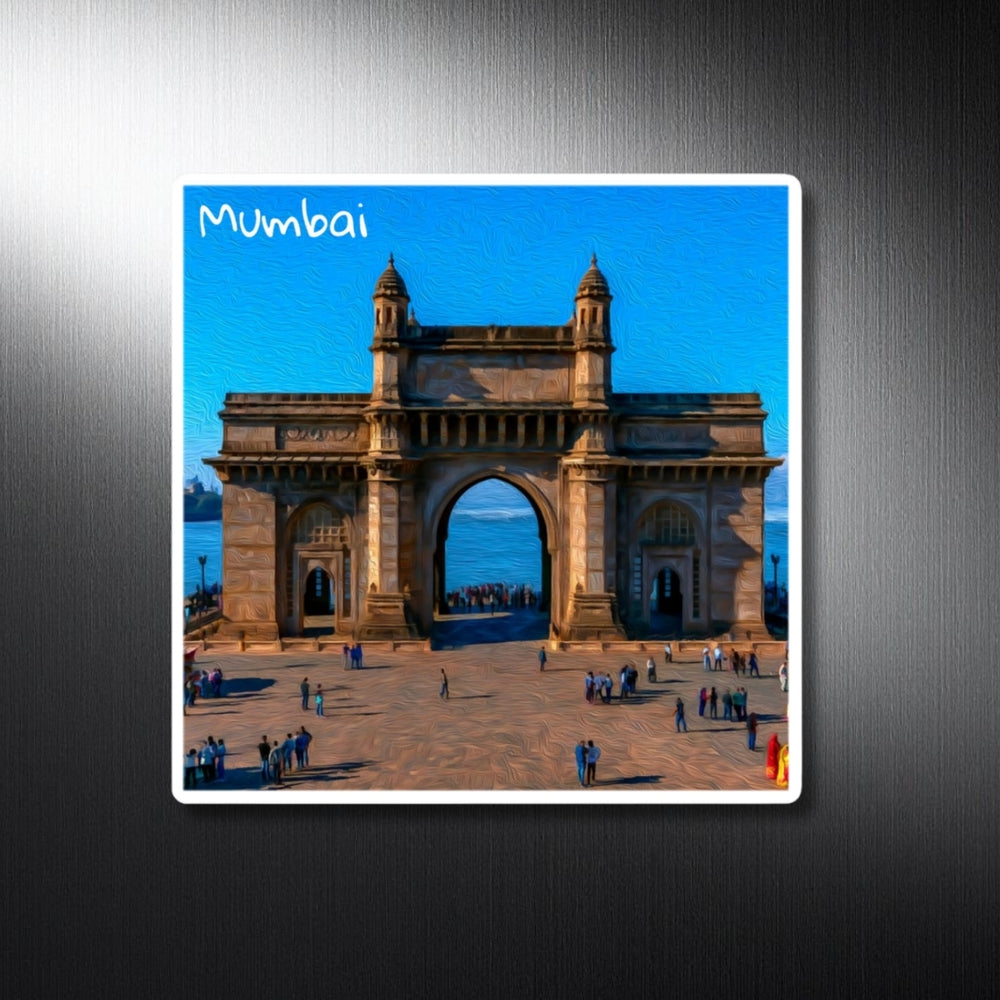 Mumbai, India | Gateway of India Waterfront | Original Series Decorative Magnet