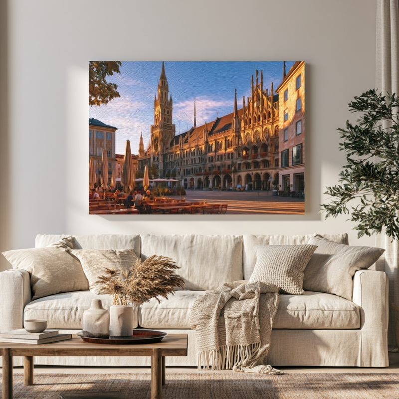 Marienplatz Town Hall Square — Munich, Germany, view 1