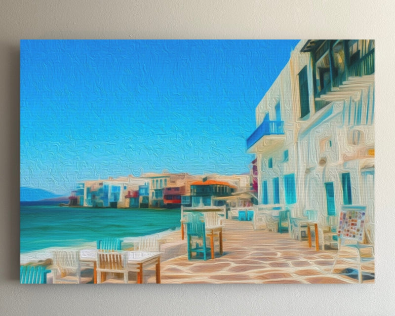 Little Venice Waterfront Cafe — Mykonos, Greece