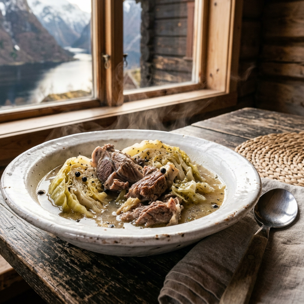 Local cuisine study in Nærøyfjord, Norway