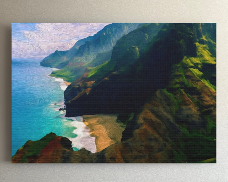 Na Pali Coastal Cliffs — Na Pali Coast, Kauai