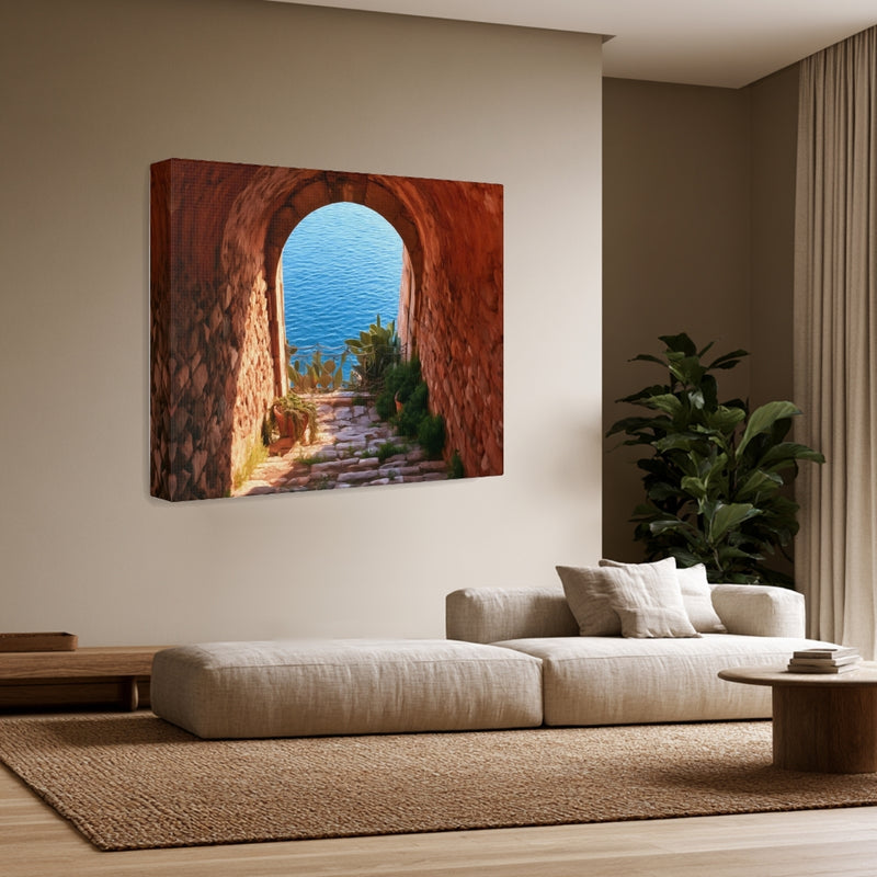 Nafplio Stone Arch Passage — Nafplio, Greece, view 3