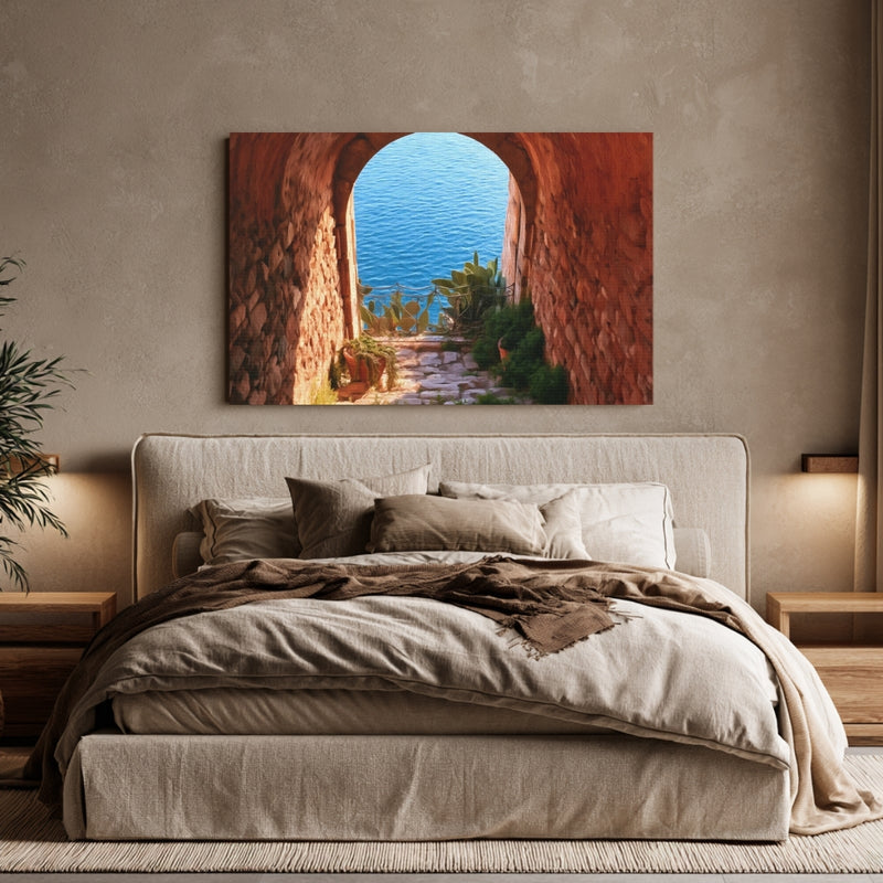 Nafplio Stone Arch Passage — Nafplio, Greece, view 6