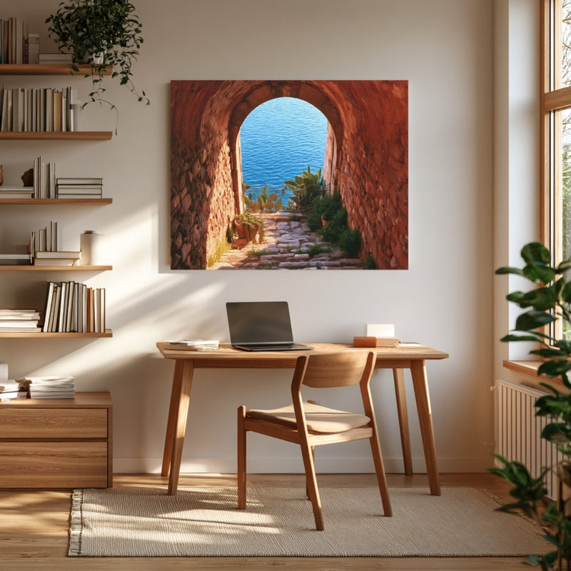 Nafplio Stone Arch Passage — Nafplio, Greece, view 4