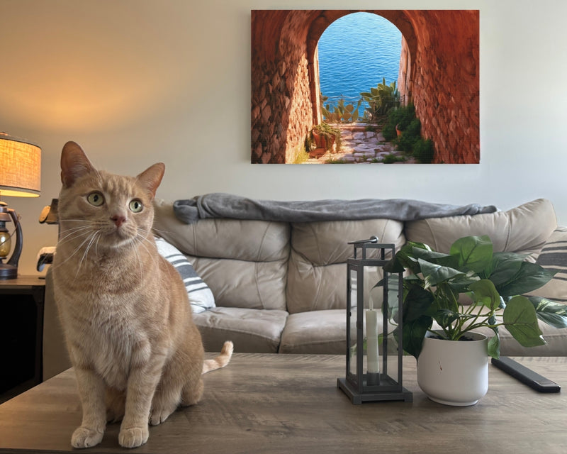 Nafplio Stone Arch Passage — Nafplio, Greece, view 2
