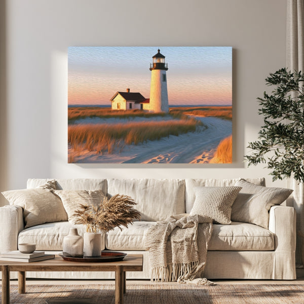 Nantucket, Massachusetts | Long Point Light Dune Path | Original Series Gallery Canvas