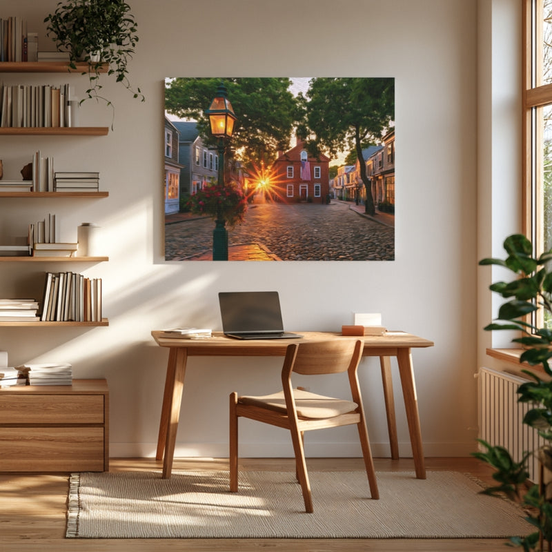 Nantucket Main Street Cobblestones — Nantucket, Massachusetts, view 4