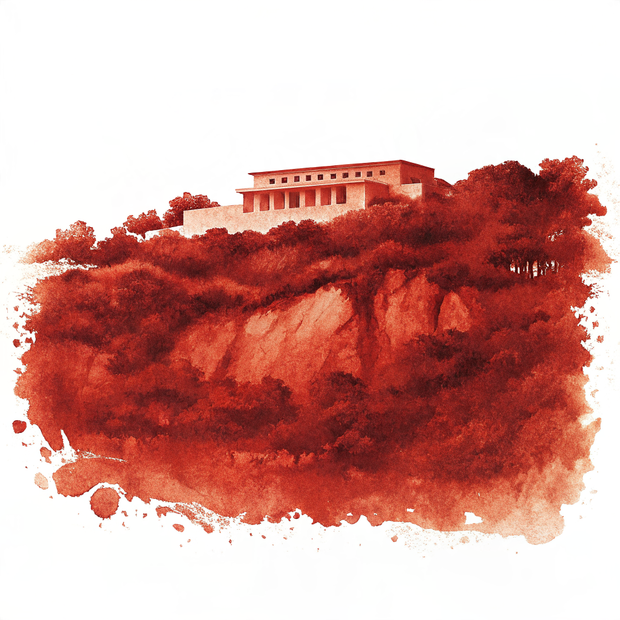 Naoshima Island watercolor