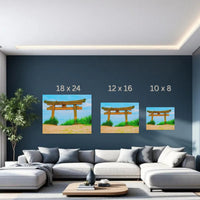 Torii Gate Sandy Shore — study 3 thumbnail