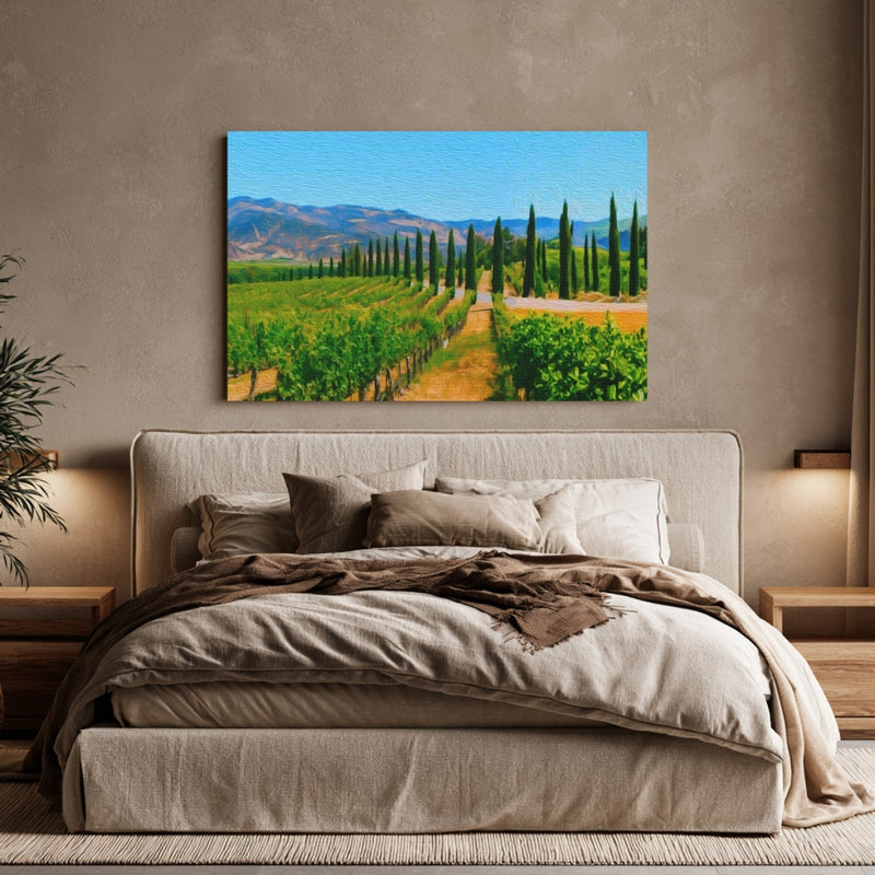 Napa Valley Vineyard Vista — Napa Valley, California, view 6