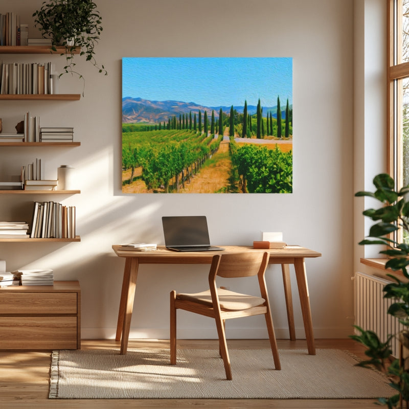 Napa Valley Vineyard Vista — Napa Valley, California, view 4