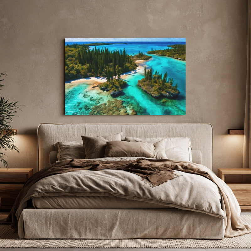 Turquoise Lagoon Pine Shores — New Caledonia, France, view 6