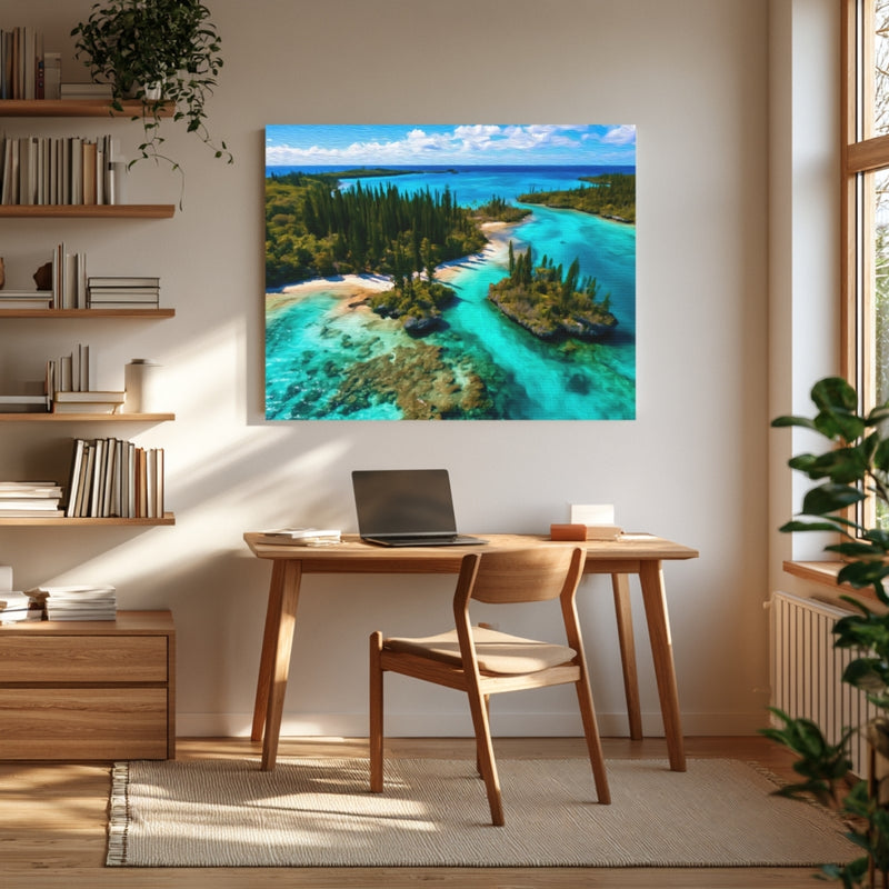 Turquoise Lagoon Pine Shores — New Caledonia, France, view 4